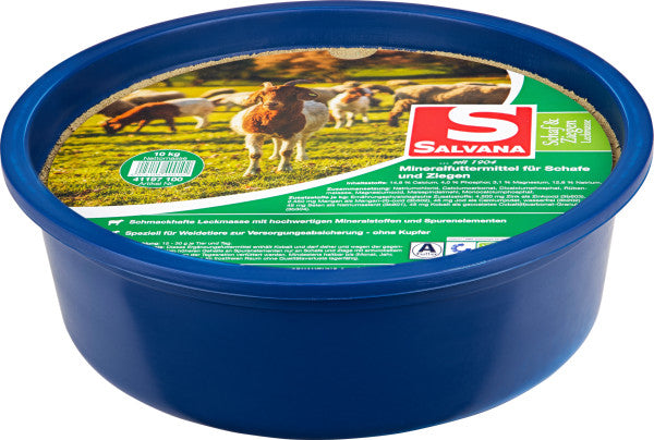 Salvana Schaf & Ziegen Leckmasse 10 kg