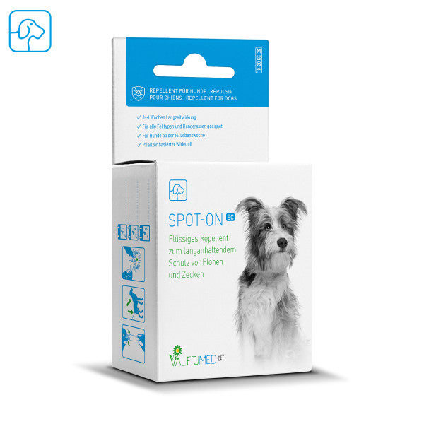 Valetumed Spot on EC Gr. M 3x 2,2 ml (Hund 10-20kg)