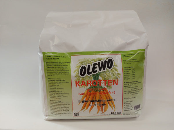 Olewo Karotten-Pellets m. Öl 10 kg