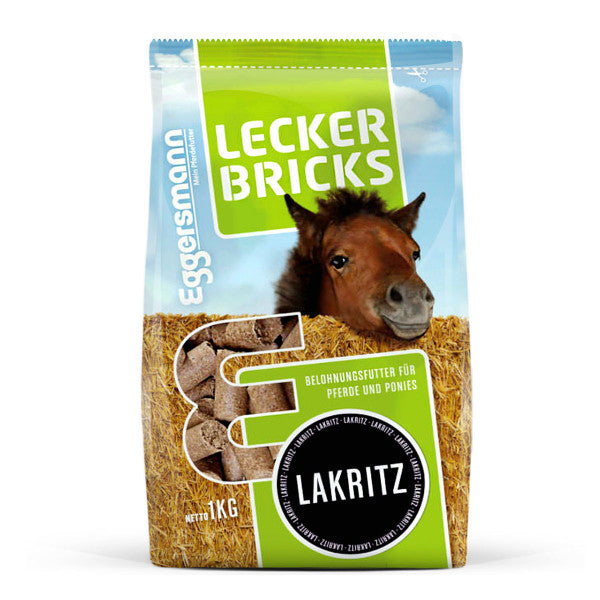 Eggersm. Lecker Bricks Lakritz 1 kg