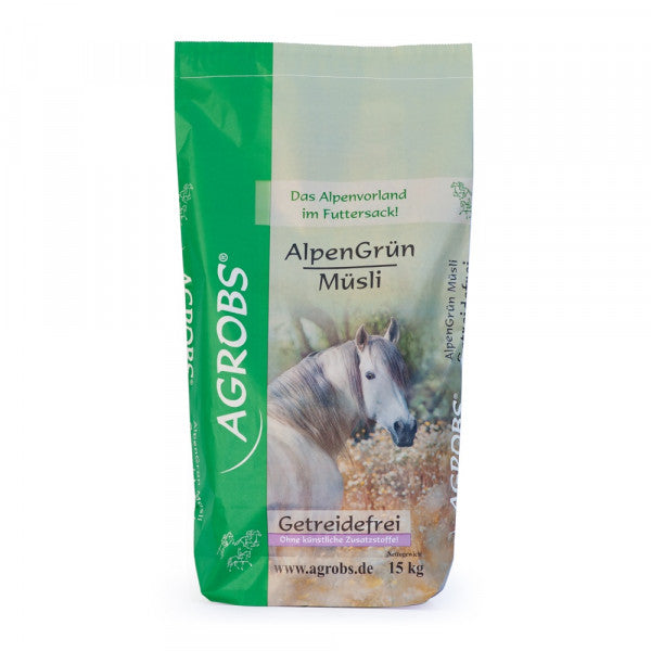 Agrobs Alpengrün Müsli 15 kg