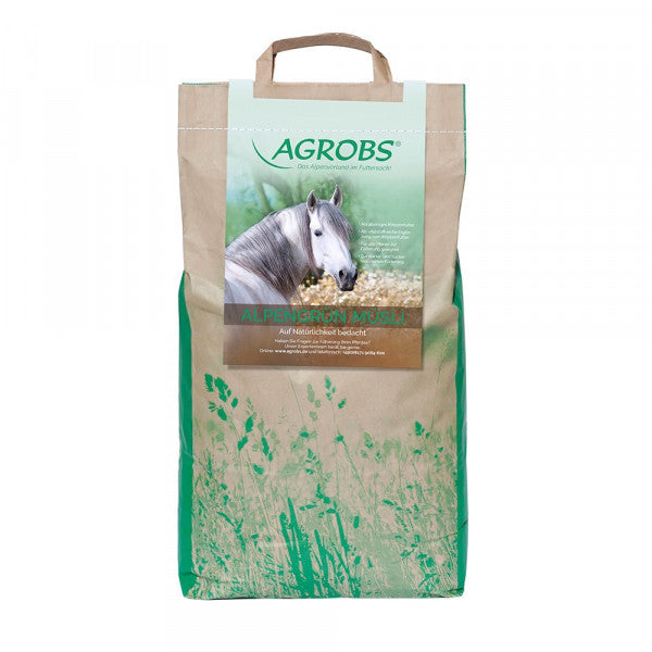 Agrobs Alpengrün Müsli 4 kg Nachfüllpack