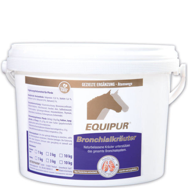 Equipur Bronchialkräuter Pellets 3 kg