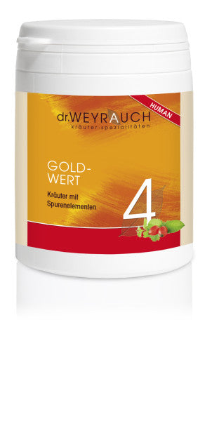 Dr. Weyrauch Nr 4 Goldwert 180 Kapseln Human