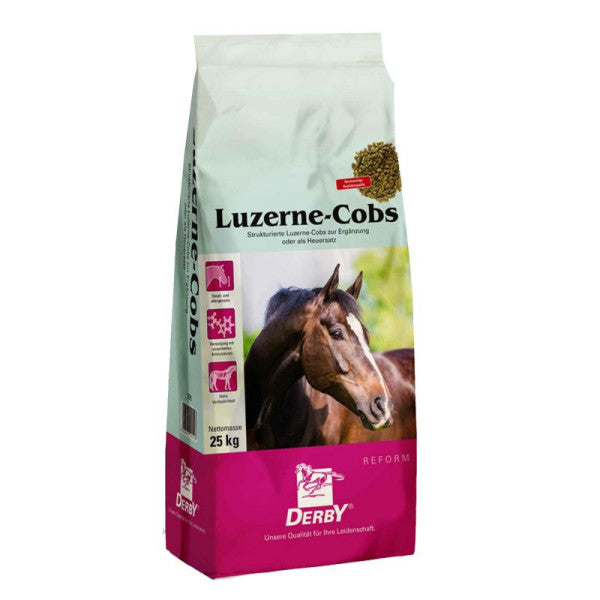 Derby Luzerne Cobs 25 kg