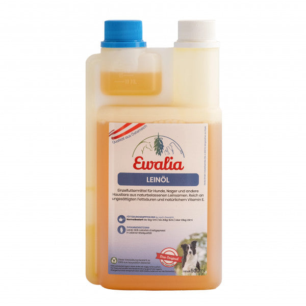 Ewalia Leinöl Haustier 500 ml.